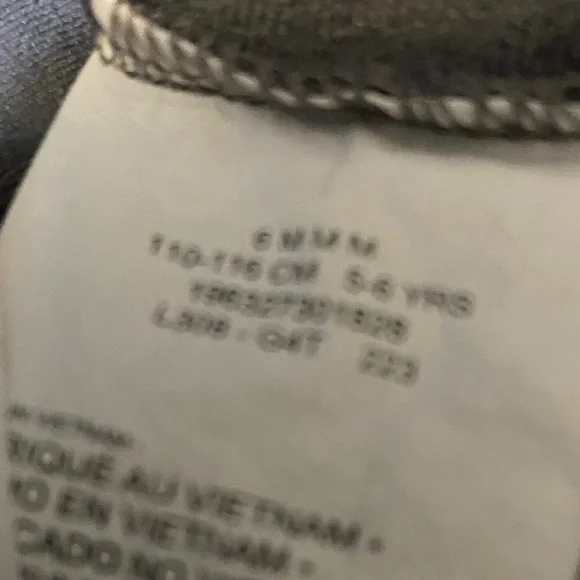 Nike Youth Charcoal Gray Zip Hoodie and pant set - Picture 4 of 8